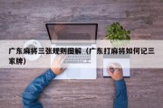广东麻将三张规则图解（广东打麻将如何记三家牌）
