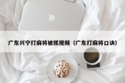广东兴宁打麻将被抓视频（广东打麻将口诀）